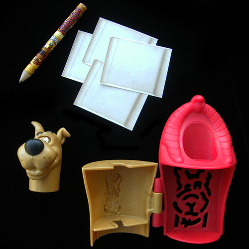 2010 Scooby Doo  — Component Parts