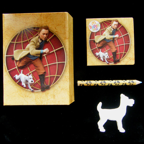 2011 Tin Tin Mystery of the Unicorn Treasure — Component parts