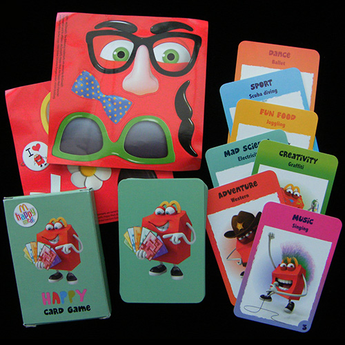 2011 Happy Meal Boxes