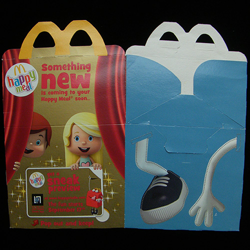 2011 Happy Meal Boxes