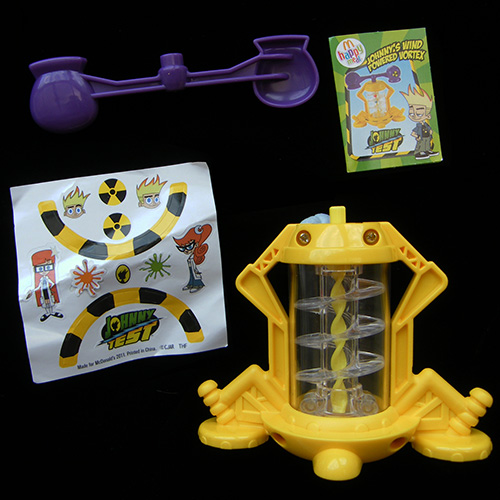 2011 Johnny Test — Component Part