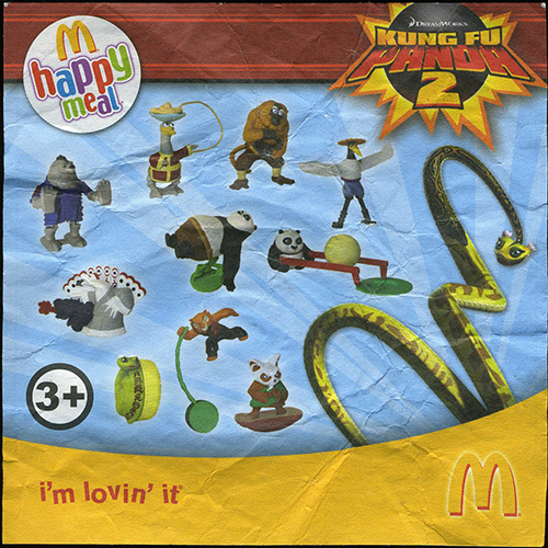 2011 Kung Fu Panda — Insert