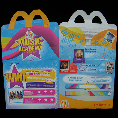 2011 Music Academy — Reverse Side