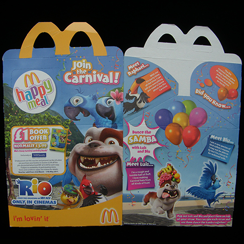 2011 Rio Join the Carnival — Reverse Side