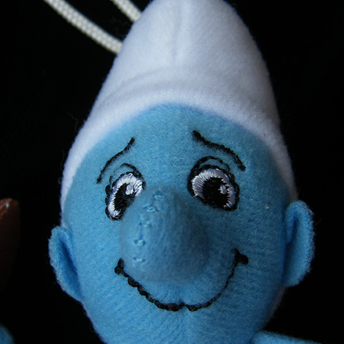 2011 Smurfs — Close up
