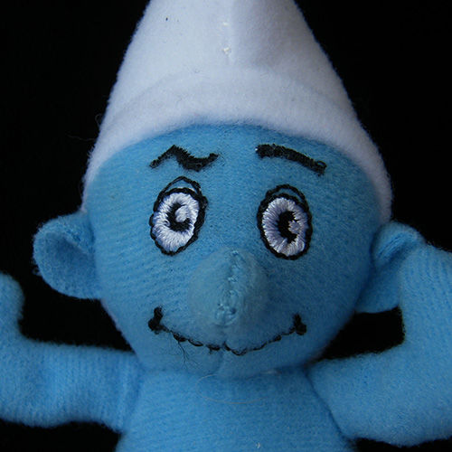 2011 Smurfs — Close up