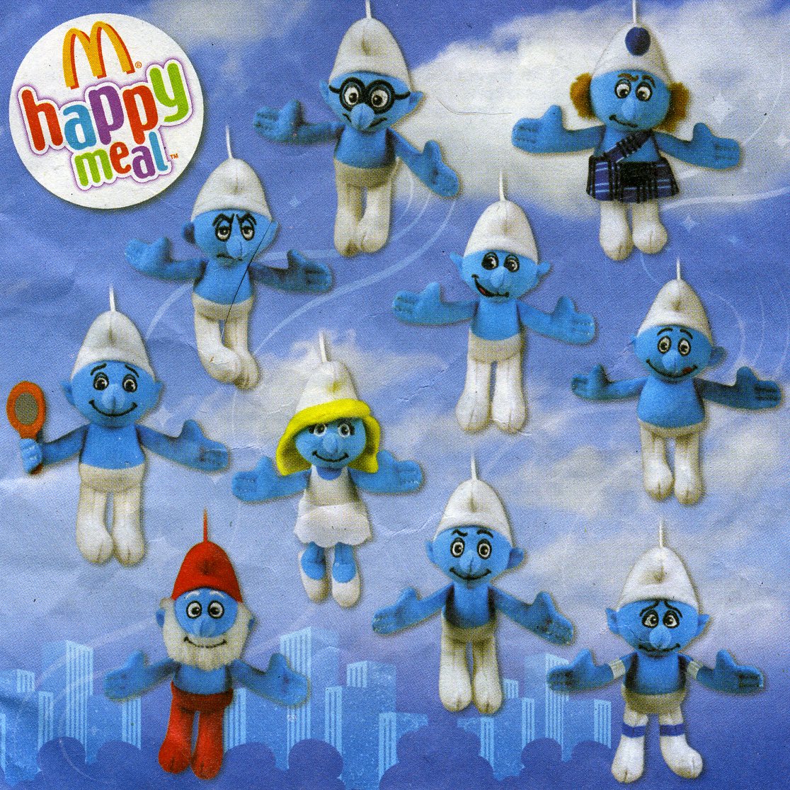 2011 Smurfs — Insert