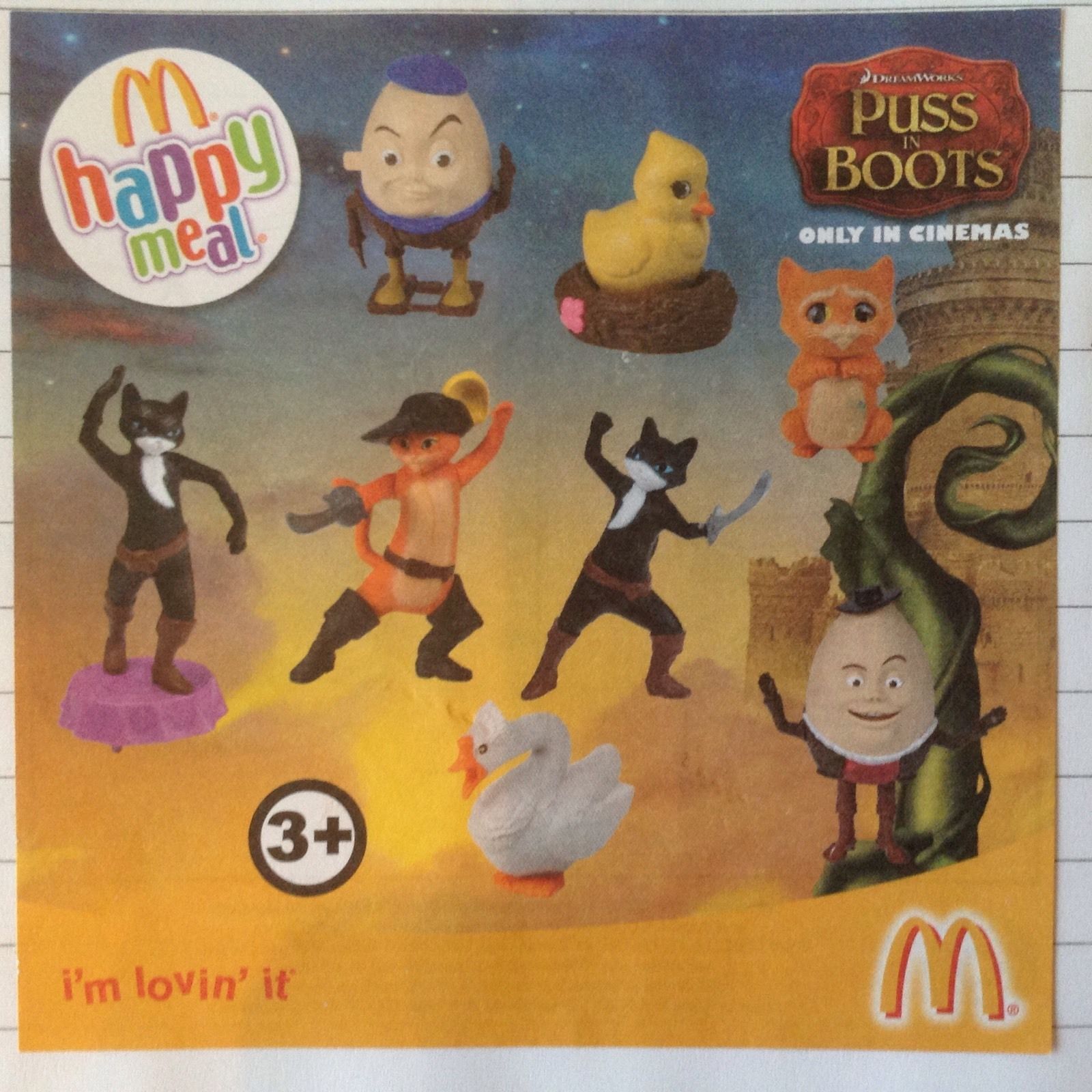 2011 Puss in Boots — Insert