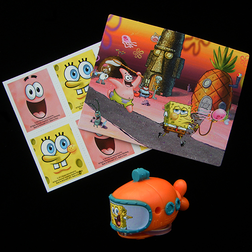 2012 SpongeBob — Component Parts
