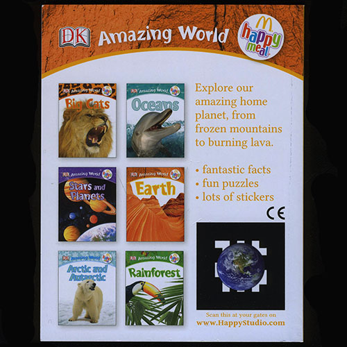 2013 Amazing World Books — Reverse Side