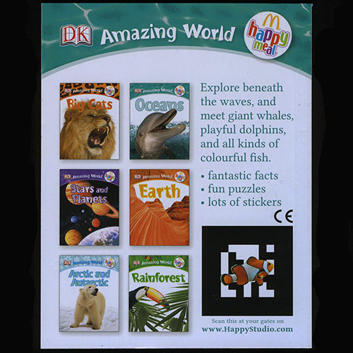 2013 Amazing World Books — Reverse Side