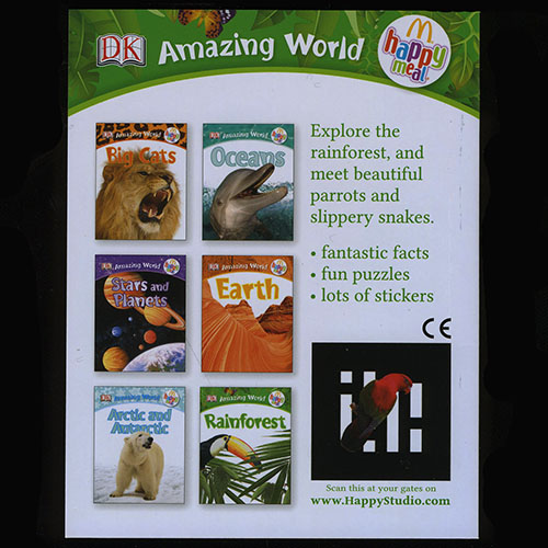 2013 Amazing World Books — Reverse Side