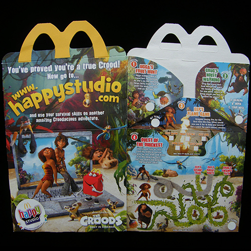 2013 Croods — Reverse Side