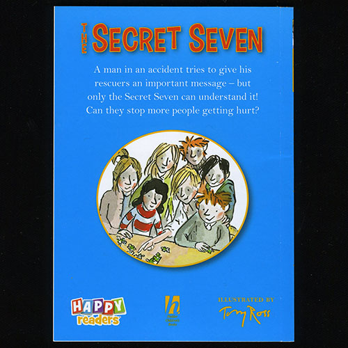 2014 The Secret Seven — Reverse Side