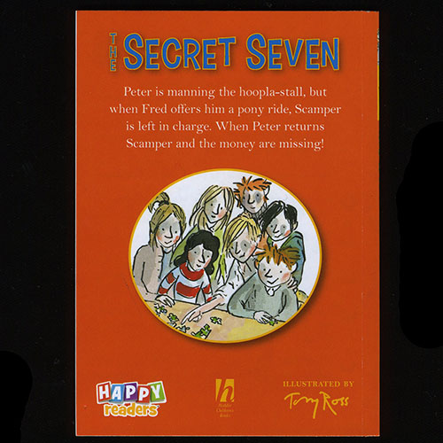 2014 The Secret Seven — Reverse Side