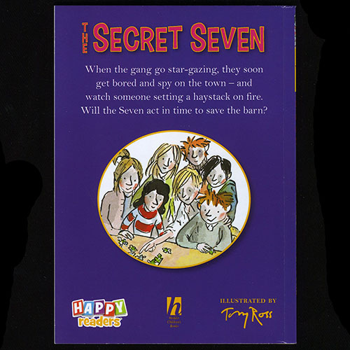 2014 The Secret Seven — Reverse Side
