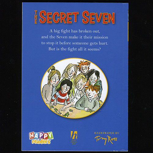 2014 The Secret Seven — Reverse Side