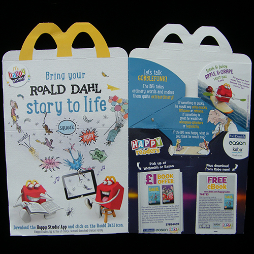 2015 Extraordinary World of Roald Dahl — Reverse Side