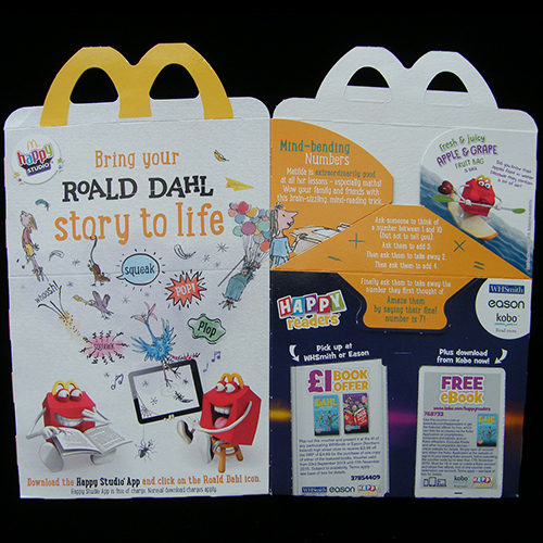 2015 Extraordinary World of Roald Dahl — Reverse Side