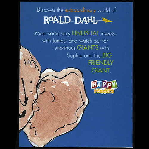 2015 Extraordinary World of Roald Dahl — Reverse Side