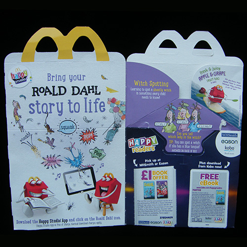 2015 Extraordinary World of Roald Dahl — Reverse Side