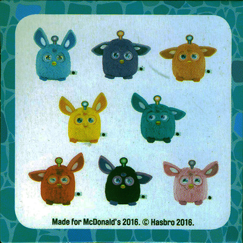 2016 Furby Connect — Insert