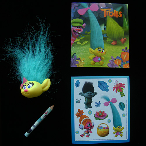 2016 Trolls — Component parts