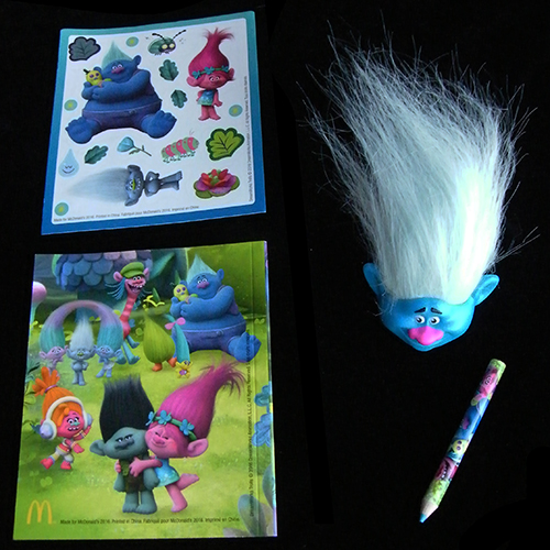 2016 Trolls — Component parts