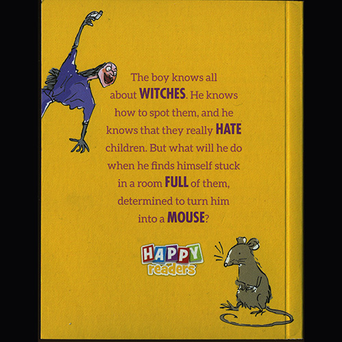 2018 Roald Dahl — Reverse Side