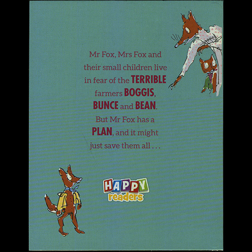 2018 Roald Dahl — Reverse Side