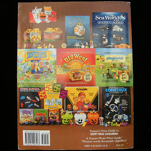 McDonald's Happy Meal Collectibles — Reverse View