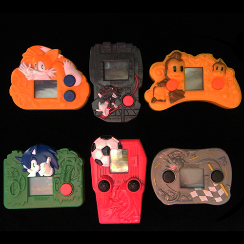 2004 Hand Held Sega Games — Set of Toys