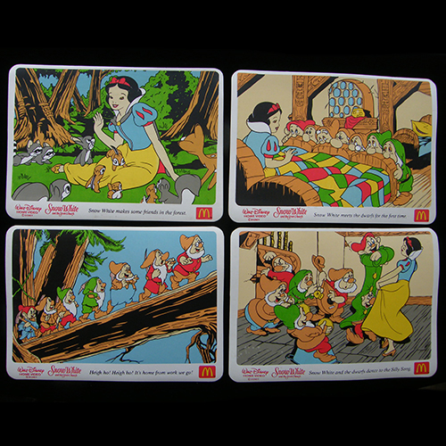 Snow White Placemats — Set of Placemats