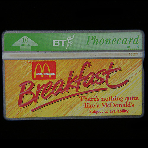 1993 BT Phonecard