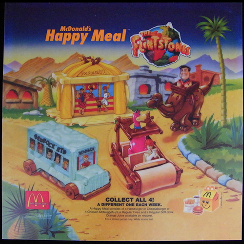 1994 Flintstones — Translite