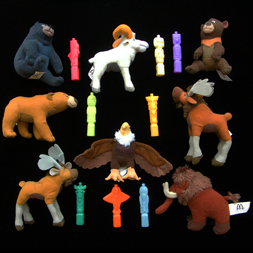 2003 Brother Bear — Set of toys