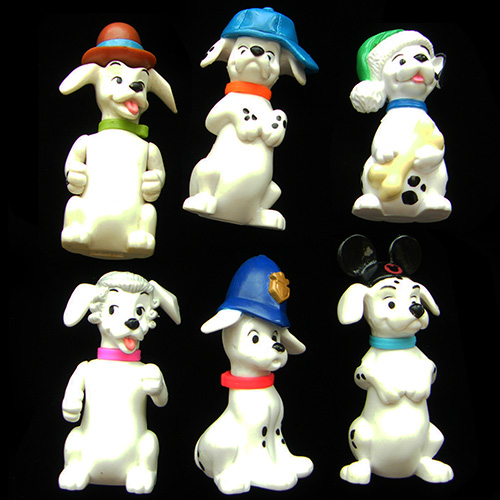 1996 101 Dalmatians — Group of Dogs wearing Headgear