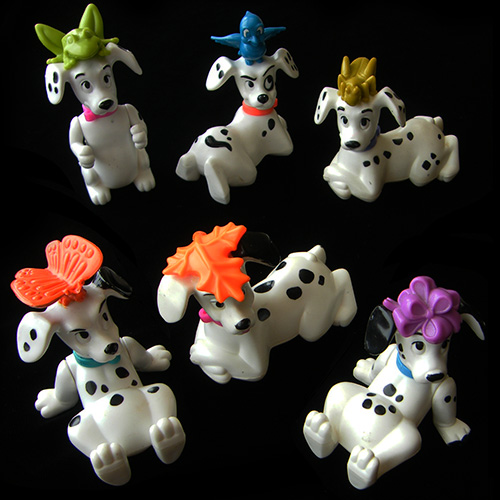 1996 101 Dalmatians — Group of Dogs with things on their head