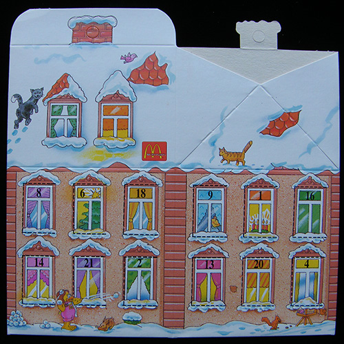 1989 Advent Calendar — Back