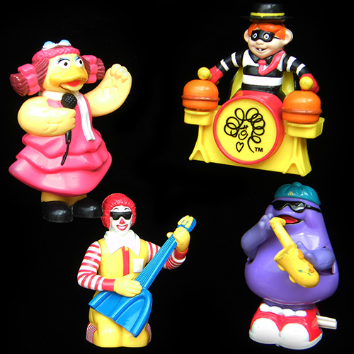 1993 Happy Meal Band — Set of Toys