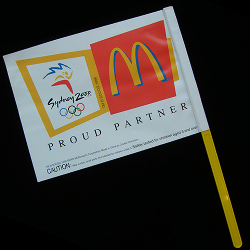 Promo Flag — Reverse