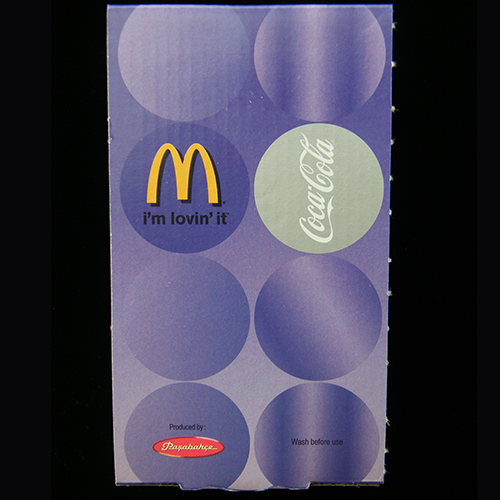 Tableware - Glasses — Reverse of Box