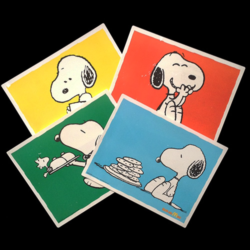 Snoopy Placemats — Set of Placemats