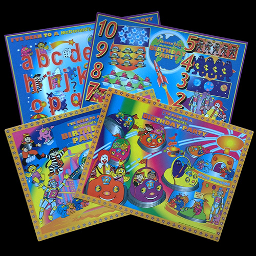 1999 Birthday Placemats  — Set of Placemats
