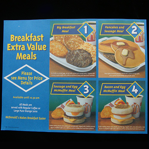 Promo Placemats 