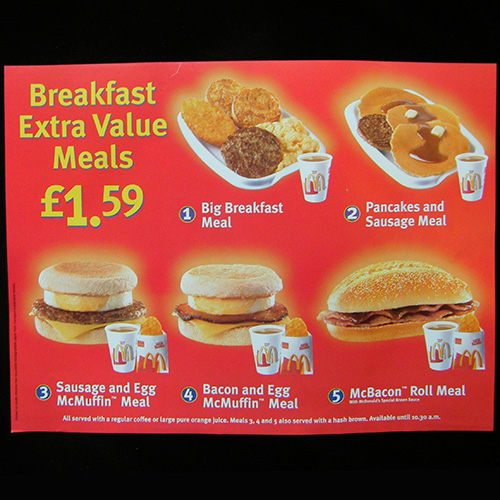 Promo Placemats 