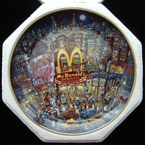 Tableware - Plates Franklin Mint