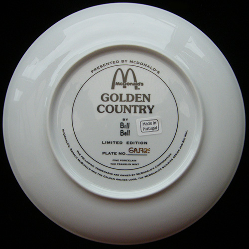 Tableware - Plates Franklin Mint