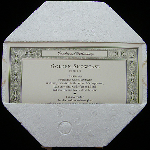 Tableware - Plates Franklin Mint