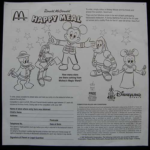 Promo Placemats 